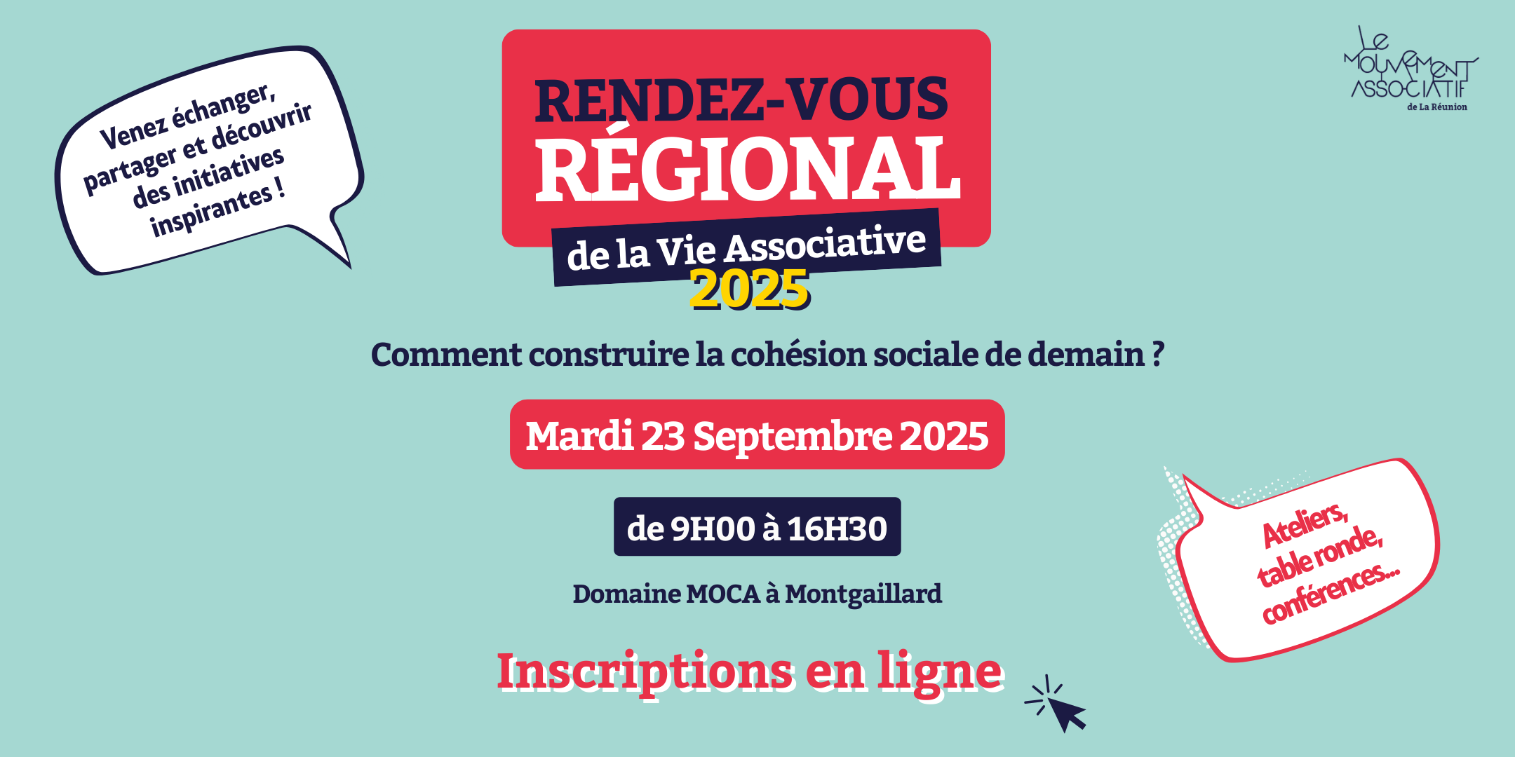 Rendez-vous régional de la vie associative 2025 !